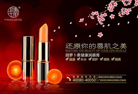 美肌衛(wèi)士化妝品海報設(shè)計